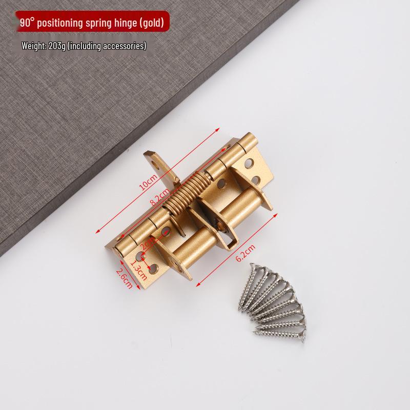 4-Inch Automatic Rebound Invisible Door Closer Hinge, 90° Right Angle Positioning
4-Inch Automatic Rebound Invisible Door Closer Hinge, 90° Right Angle Positioning