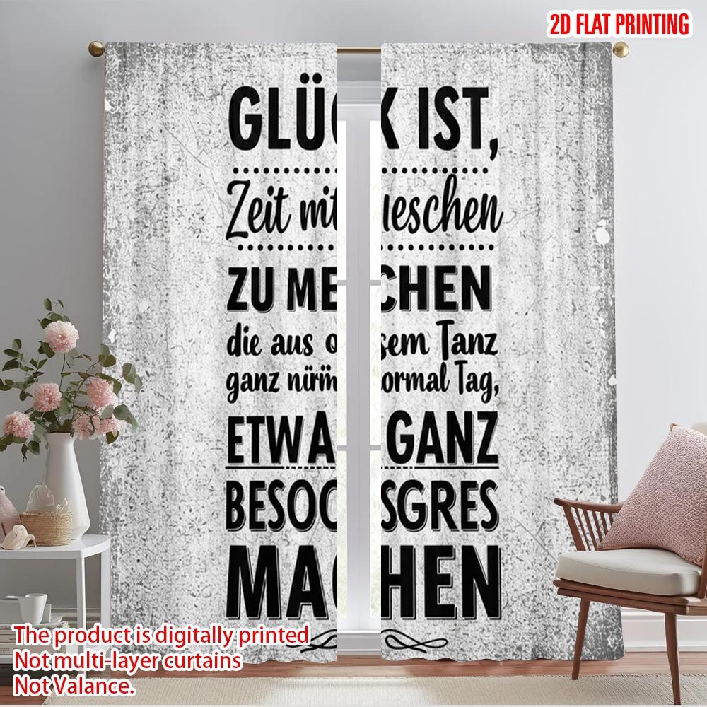 2pcs 2D flat printing Drapes Happiness, People, Normal, Special, Make Fabric Without Electricity Festive Curtains for Holiday 52.50×116.00 CM 2pcs
2pcs 2D flat printing Drapes Happiness, People, Normal, Special, Make Fabric Without Electricity Festive Curtains for Holiday 52.50×116.00 CM 2pcs