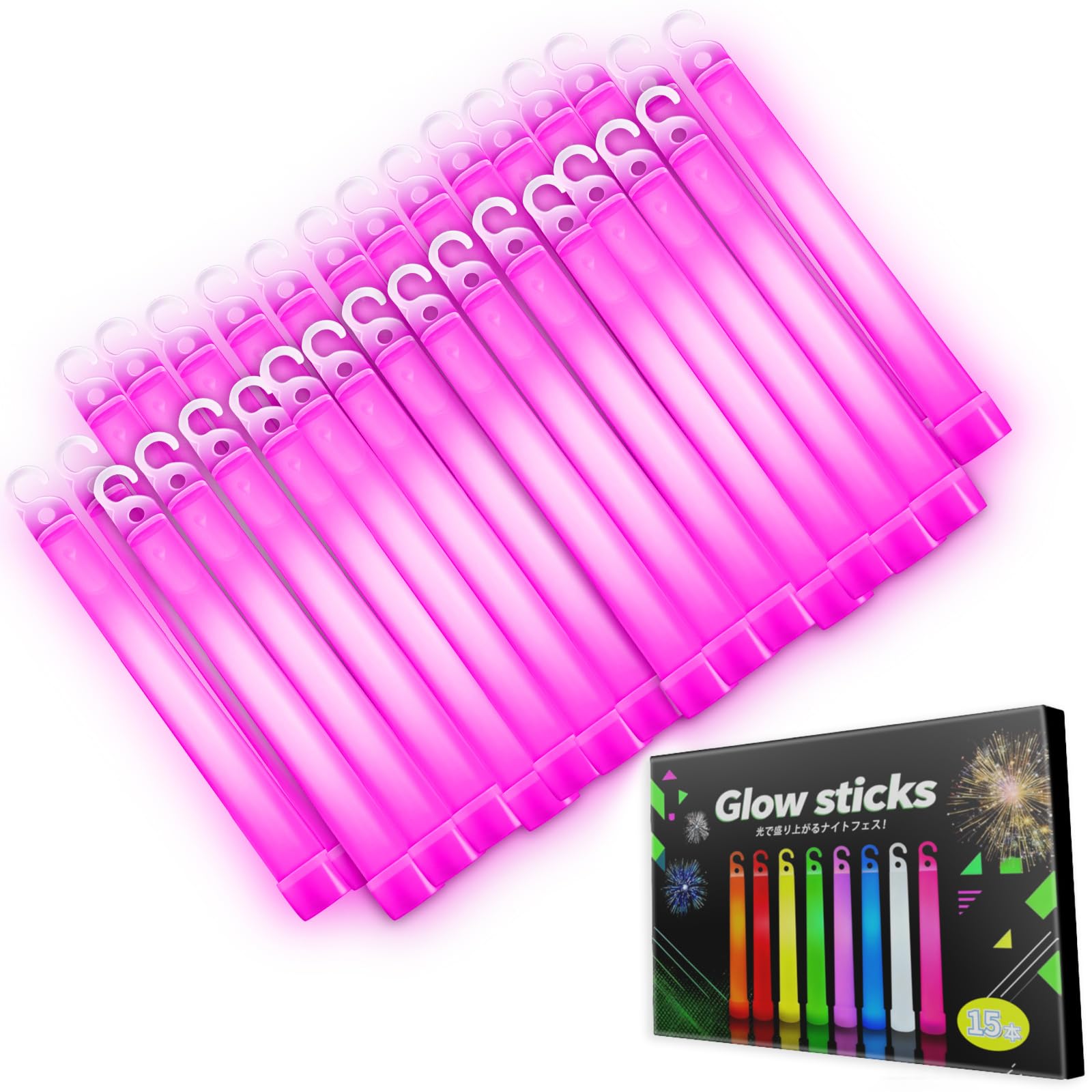 FUSHI&MON Chemical Light Pen Light 30-Pack Set Pink Long-Lasting Glow Disposables for Weddings Concerts Festivals Night Out
FUSHI&MON Chemical Light Pen Light 30-Pack Set Pink Long-Lasting Glow Disposables for Weddings Concerts Festivals Night Out