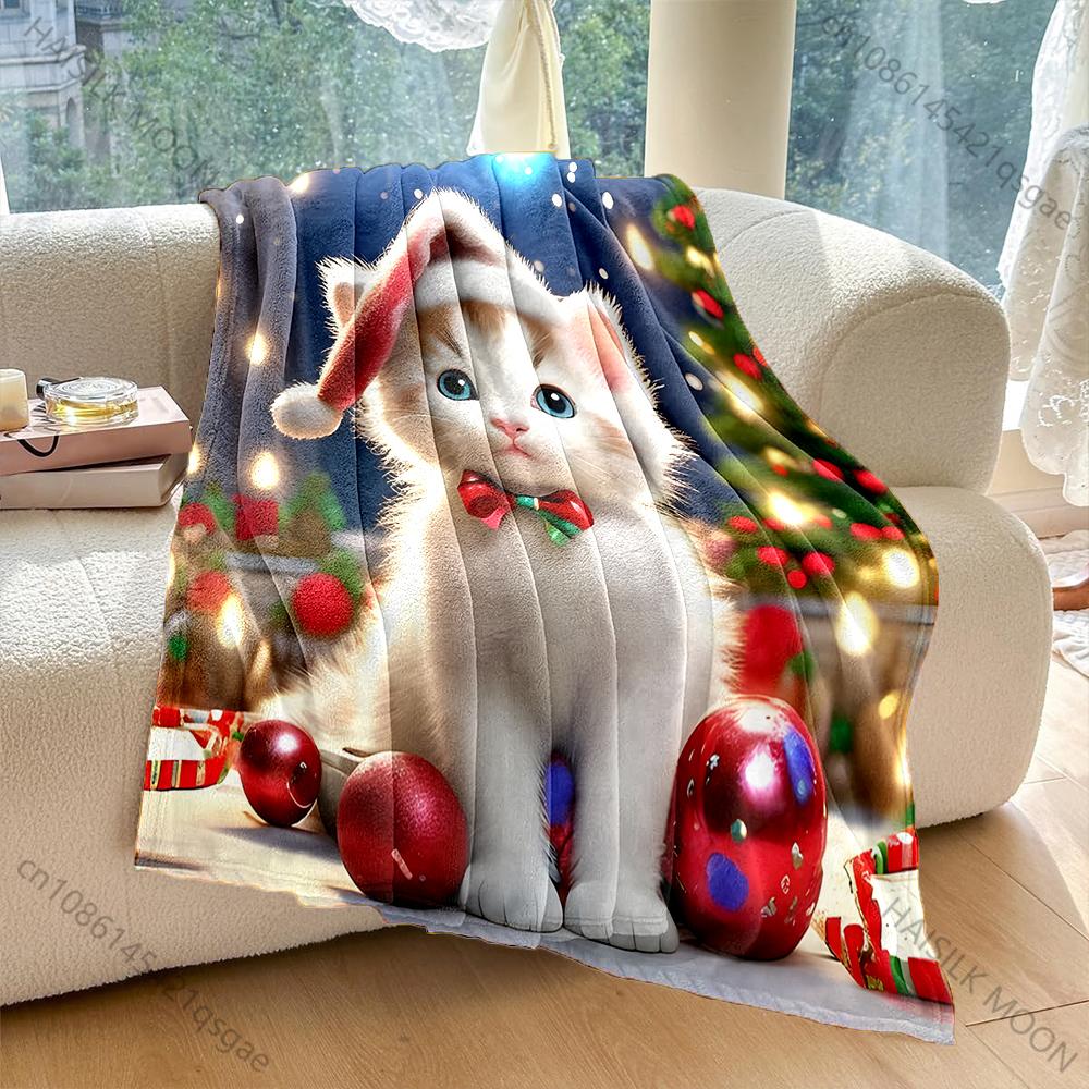 Christmas-themed with Festive Ornaments Pattern Blanket Flannel Material Soft Warm for All Seasons Home Outdoor Camping Picnics 75x90cm
Christmas-themed with Festive Ornaments Pattern Blanket Flannel Material Soft Warm for All Seasons Home Outdoor Camping Picnics 75x90cm