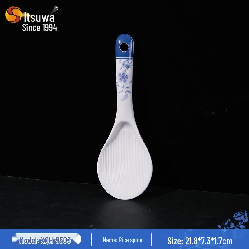 Five Harmony Blue & White Melamine Tableware: Food-Grade Material - Round Plate, Rice Spoon, Soup Spoon, Trivet, Fruit Plate
Five Harmony Blue & White Melamine Tableware: Food-Grade Material - Round Plate, Rice Spoon, Soup Spoon, Trivet, Fruit Plate