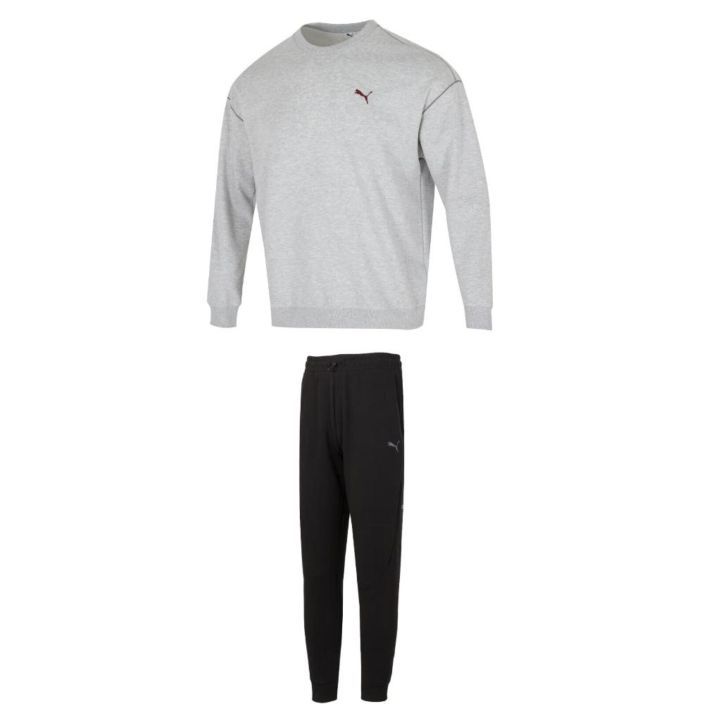 Puma Comfortable Casual Crew Neck Long Sleeve Drawstring Knit Pants Sweatshirt Set Men Sweatshirt Set 690014-04+684197-01 M
Puma Comfortable Casual Crew Neck Long Sleeve Drawstring Knit Pants Sweatshirt Set Men Sweatshirt Set 690014-04+684197-01 M