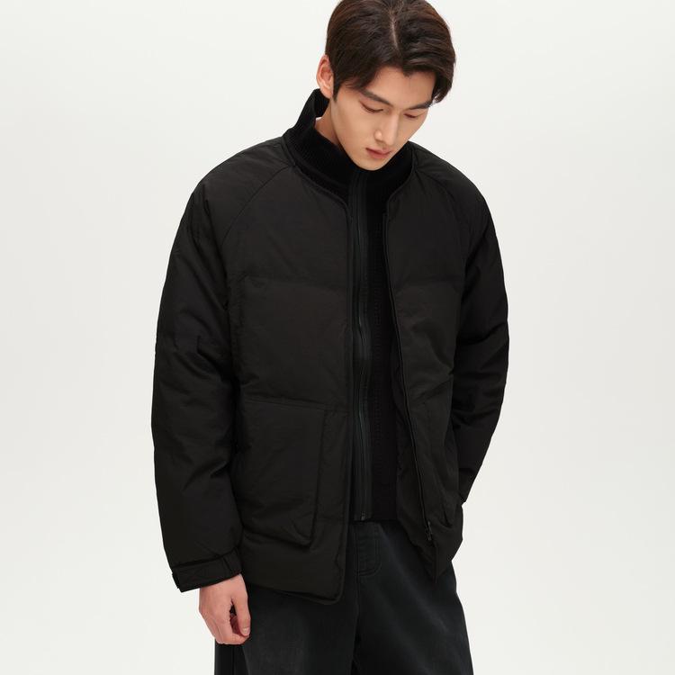 2025 Winter Men s Black Stand Collar Down Jacket - Loose, Casual & Warm with White Duck Down XL чорний
2025 Winter Men s Black Stand Collar Down Jacket - Loose, Casual & Warm with White Duck Down XL чорний