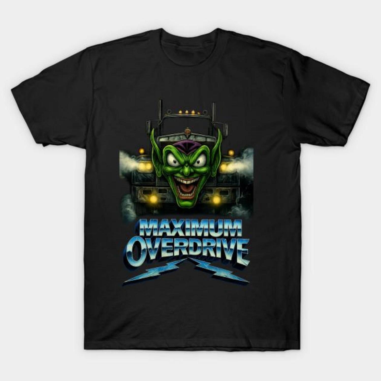 Мужская черная футболка с принтом Maximum Overdrive - Классическая футболка для фанатов хоррора Стивена Кинга Печать на трансферной бумаге без вырезания Хлопковая футболка S чёрный
Мужская черная футболка с принтом Maximum Overdrive - Классическая футболка для фанатов хоррора Стивена Кинга Печать на трансферной бумаге без вырезания Хлопковая футболка S чёрный
