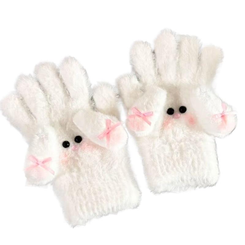 Пара плюшевых щенячьих зимних перчаток для студенток, милые плетеные щенки, теплые, красивые, защищающие от холода
Пара плюшевых щенячьих зимних перчаток для студенток, милые плетеные щенки, теплые, красивые, защищающие от холода