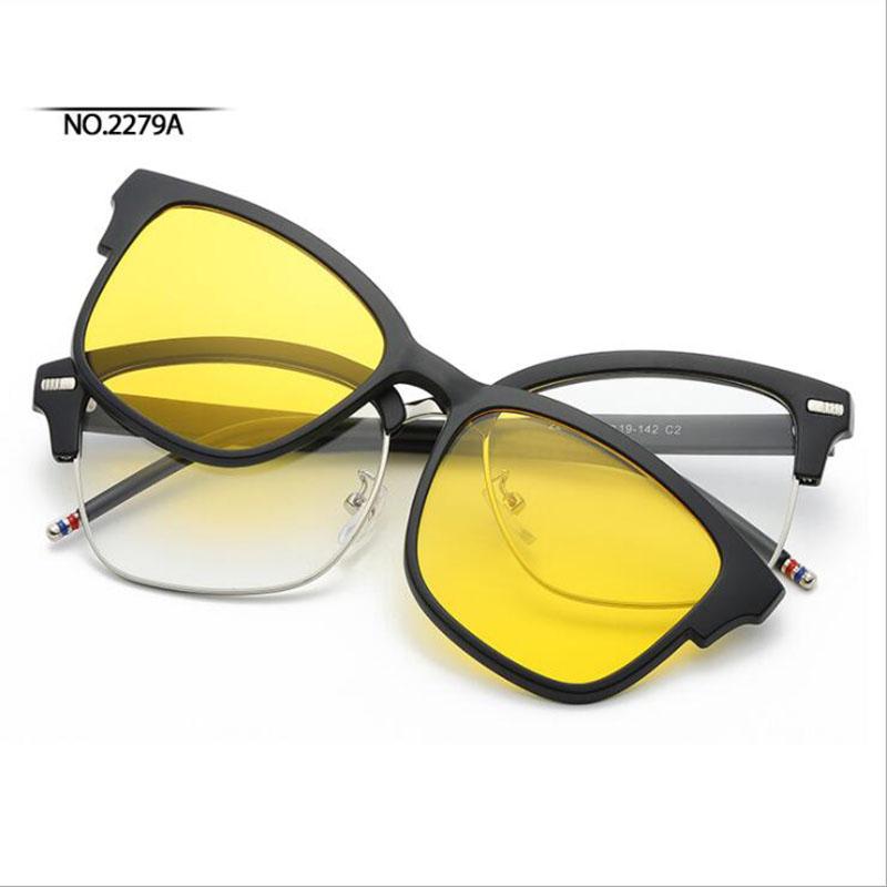 High Performance 2279 Magnet Clip Square Myopia Eyeglasses 0 -0.5 -1.0 -2.0 To -6.0 Hyperopia Sunglasses +0.5 +1.0 +2.0 To +6 0
High Performance 2279 Magnet Clip Square Myopia Eyeglasses 0 -0.5 -1.0 -2.0 To -6.0 Hyperopia Sunglasses +0.5 +1.0 +2.0 To +6 0