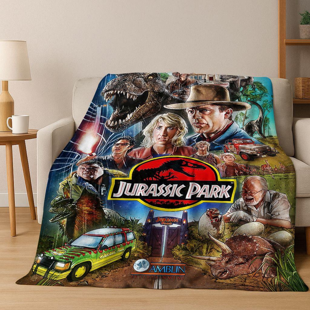 Classic Jurassic Park Dinosaur Movie Tyrannosaurus Rex Flannel Blanket,Cozy Soft Throw Blanket for Home Bedroom Bed Sofa Cover 75x90cm
Classic Jurassic Park Dinosaur Movie Tyrannosaurus Rex Flannel Blanket,Cozy Soft Throw Blanket for Home Bedroom Bed Sofa Cover 75x90cm