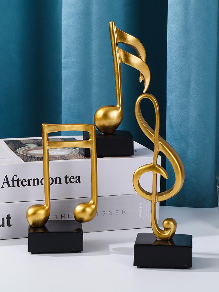 3-Piece Set of Musical Note Sculptures, Resin Figurines Decoration, Home Decorative Ornaments for Bedroom, Study, and Office
3-Piece Set of Musical Note Sculptures, Resin Figurines Decoration, Home Decorative Ornaments for Bedroom, Study, and Office