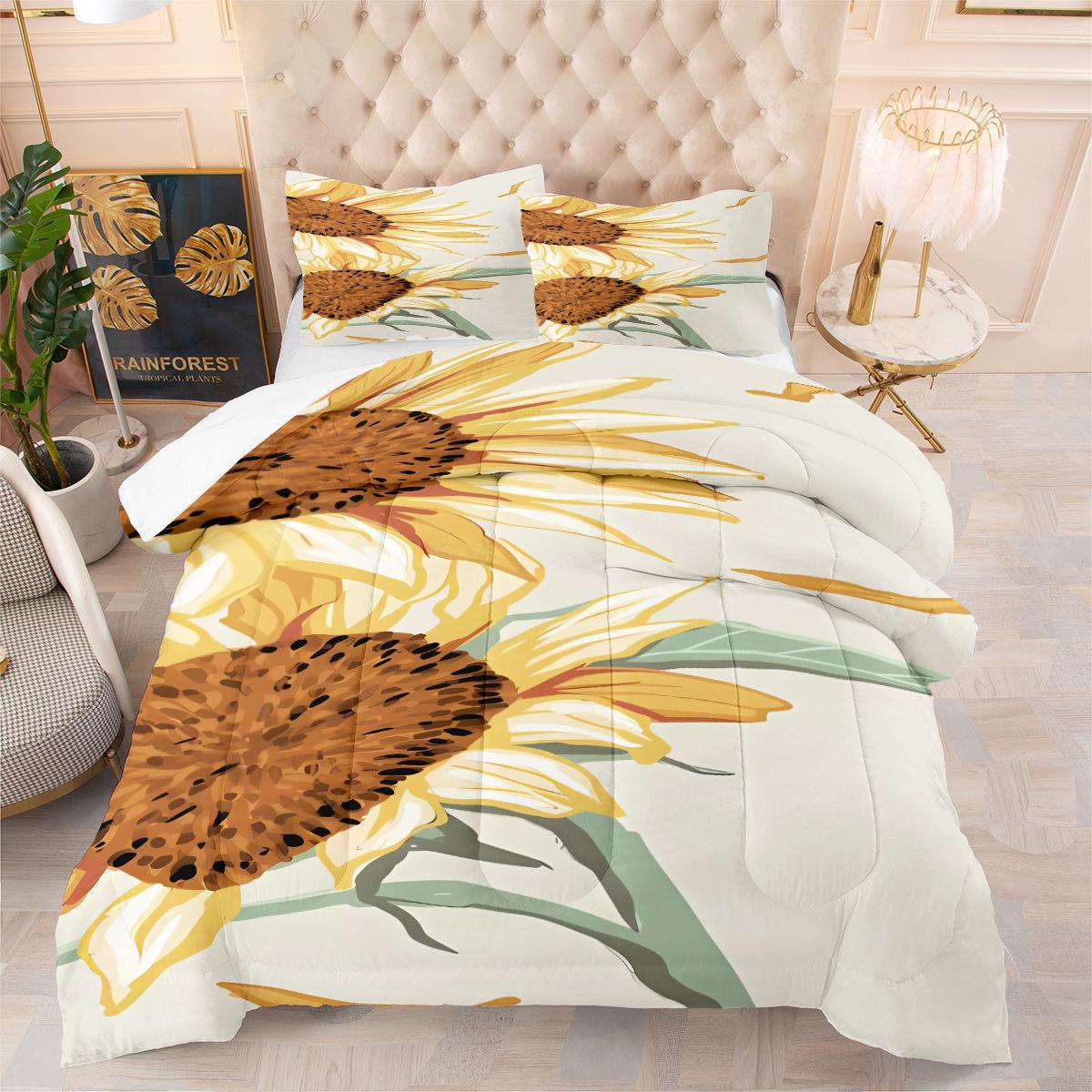 Sunflower Digital Print Bedding Set - 3 Piece Luxury Style 140*200cm
Sunflower Digital Print Bedding Set - 3 Piece Luxury Style 140*200cm