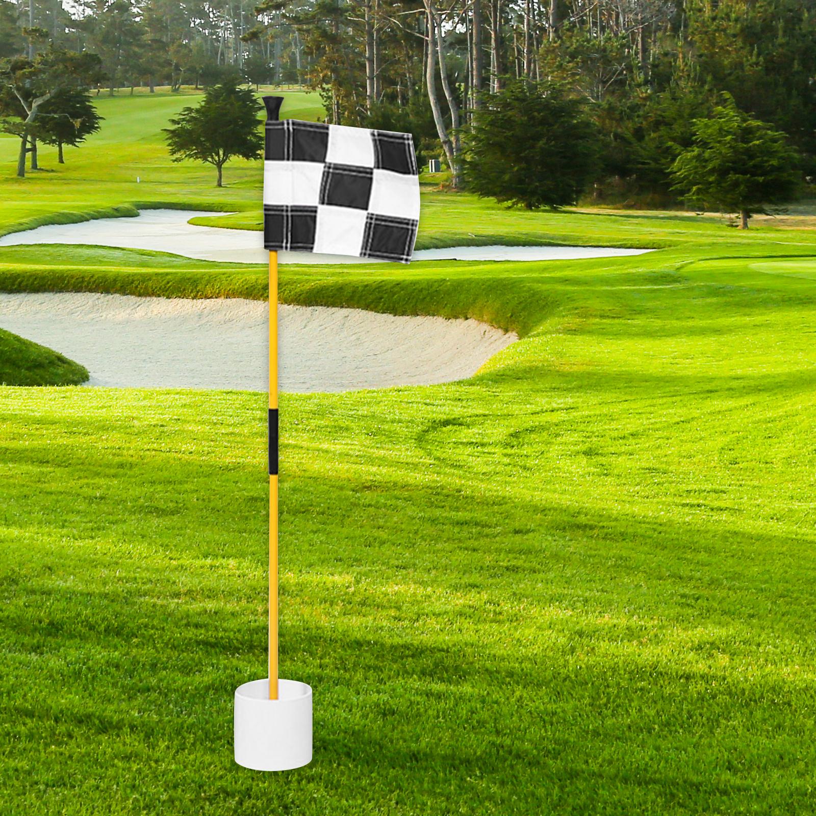 Golf Putting Green Flag and Hole Cup Golf Flag Hole Cup Set, Golf Flagpoles, Practice Putting, for Home чорний білий колір
Golf Putting Green Flag and Hole Cup Golf Flag Hole Cup Set, Golf Flagpoles, Practice Putting, for Home чорний білий колір