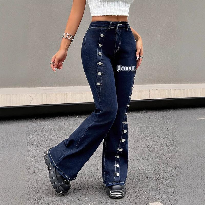 2024 High-Stretch Cross-Buckle Flare Denim Pants X-Large темно-синий
2024 High-Stretch Cross-Buckle Flare Denim Pants X-Large темно-синий