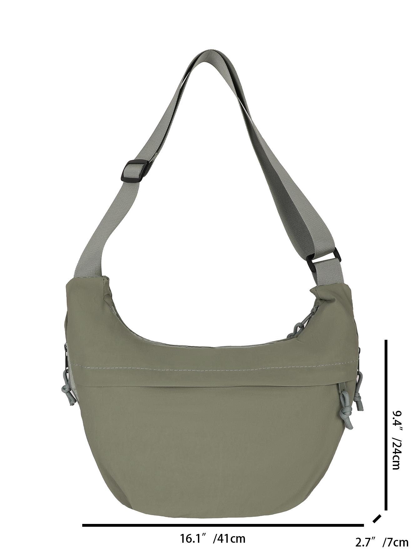 Japanese-Style Nylon Dumpling Bag - Large Capacity Youth Trend Crossbody and Shoulder Bag зелёный
Japanese-Style Nylon Dumpling Bag - Large Capacity Youth Trend Crossbody and Shoulder Bag зелёный