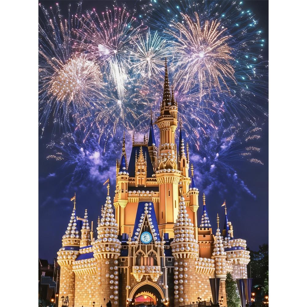 Disney Pearl Painting Set A Pearl Castle Under Fireworks Exquisite and Sparkling Artwork Perfect for Home Wall Decoration and Handmade Gifts 35x45cm
Disney Pearl Painting Set A Pearl Castle Under Fireworks Exquisite and Sparkling Artwork Perfect for Home Wall Decoration and Handmade Gifts 35x45cm