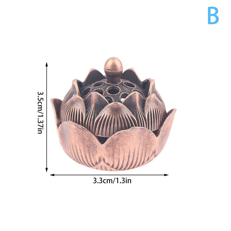 Alloy Lotus Incense Burner Lotus Incense Censer Archaic Copper Sandalwood House Furnishings Home Office Decoration
Alloy Lotus Incense Burner Lotus Incense Censer Archaic Copper Sandalwood House Furnishings Home Office Decoration