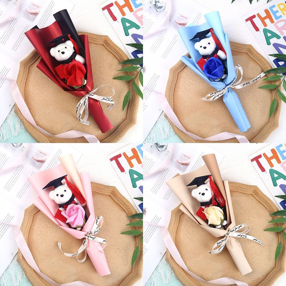 Stunning Graduation Bear Bouquet Gift Doctor Bear Bouquet New Cartoon Lovely Bear Teacher s Day фіолетовий
Stunning Graduation Bear Bouquet Gift Doctor Bear Bouquet New Cartoon Lovely Bear Teacher s Day фіолетовий