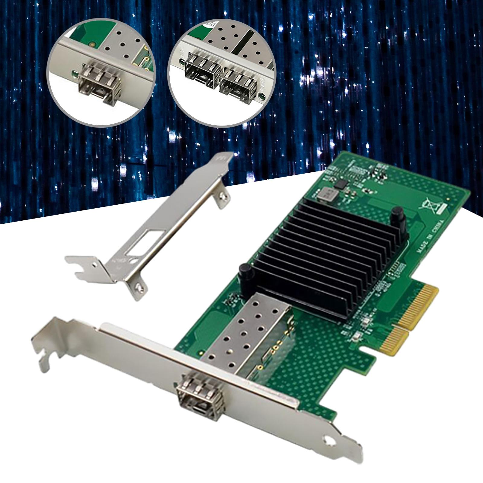10 ГБ PCIe X8 X4 Конвергентна мережева карта з одним/подвійними портами з мікросхемою 82599ES, мережевий адаптер Ethernet X520-DA2 1-4X
10 ГБ PCIe X8 X4 Конвергентна мережева карта з одним/подвійними портами з мікросхемою 82599ES, мережевий адаптер Ethernet X520-DA2 1-4X