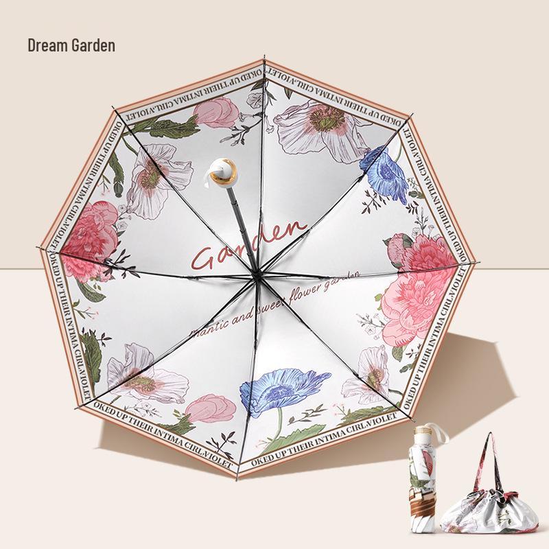 Премиальный всепогодный складной черный клеевой зонт с двухслойной УФ-защитой от солнца и дождя
Премиальный всепогодный складной черный клеевой зонт с двухслойной УФ-защитой от солнца и дождя