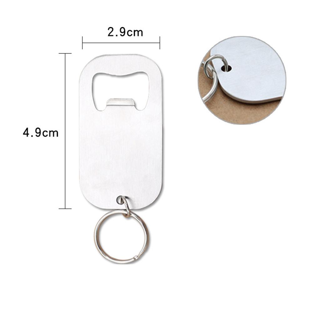 30pcs Stainless Steel Flat Bottle Opener Keychain Suitable for Beer Bottle Caps
30pcs Stainless Steel Flat Bottle Opener Keychain Suitable for Beer Bottle Caps