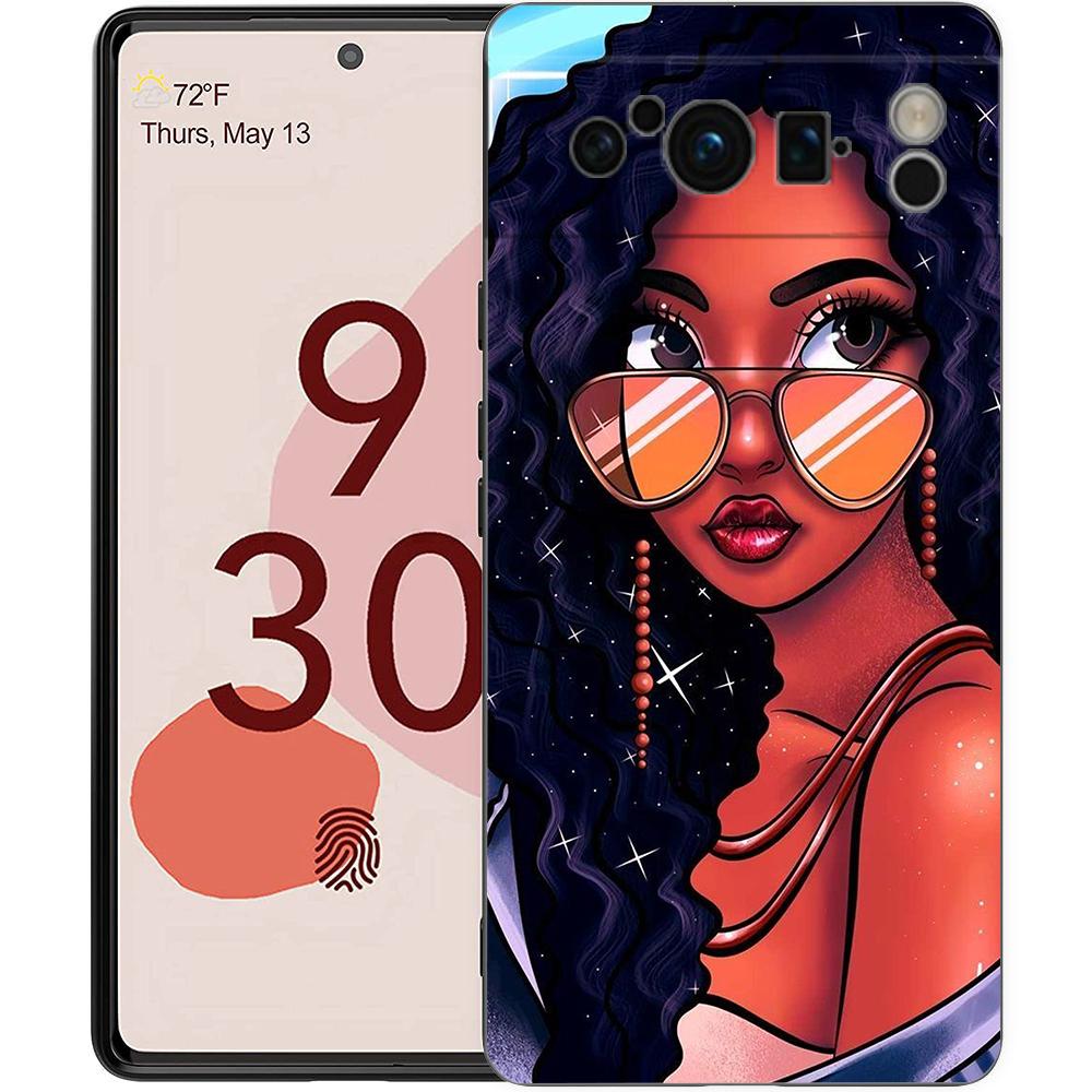 Fashion Black Girl Phone Case Cover for Google Pixel 8 7 6 7A 6A Pro 5G Shockproof Silicone Soft 8 Pro 5G Shell Capas Fundas Bag Pixel 8 pro 5g
Fashion Black Girl Phone Case Cover for Google Pixel 8 7 6 7A 6A Pro 5G Shockproof Silicone Soft 8 Pro 5G Shell Capas Fundas Bag Pixel 8 pro 5g