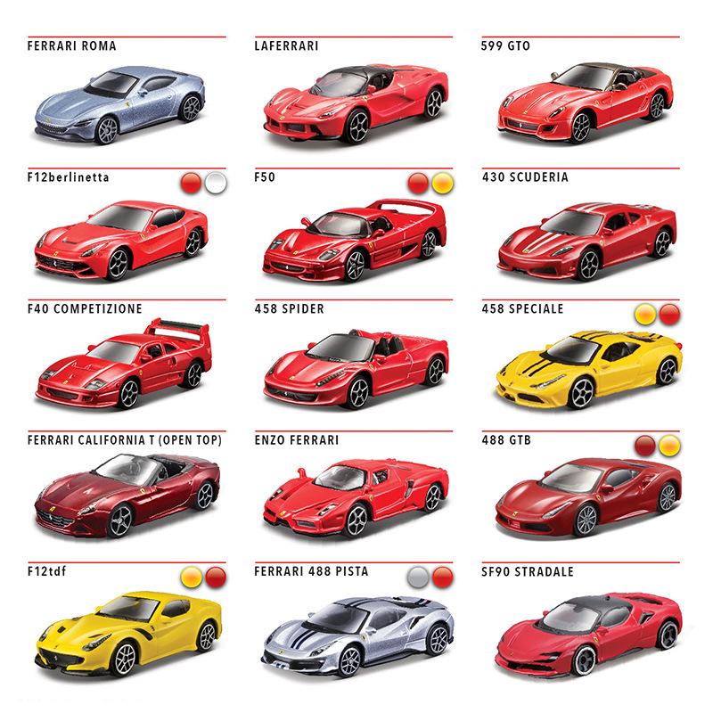 Bimego 1:64 Ferrari LaFerrari Enzo 488 599 Игрушка-модель автомобиля из сплава украшение
Bimego 1:64 Ferrari LaFerrari Enzo 488 599 Игрушка-модель автомобиля из сплава украшение