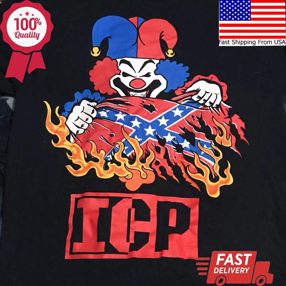 Vintage Insane Clown Posse Men T-shirt Black Unisex All Sizes S to 5XL Unisex T-Shirt XXXXL
Vintage Insane Clown Posse Men T-shirt Black Unisex All Sizes S to 5XL Unisex T-Shirt XXXXL