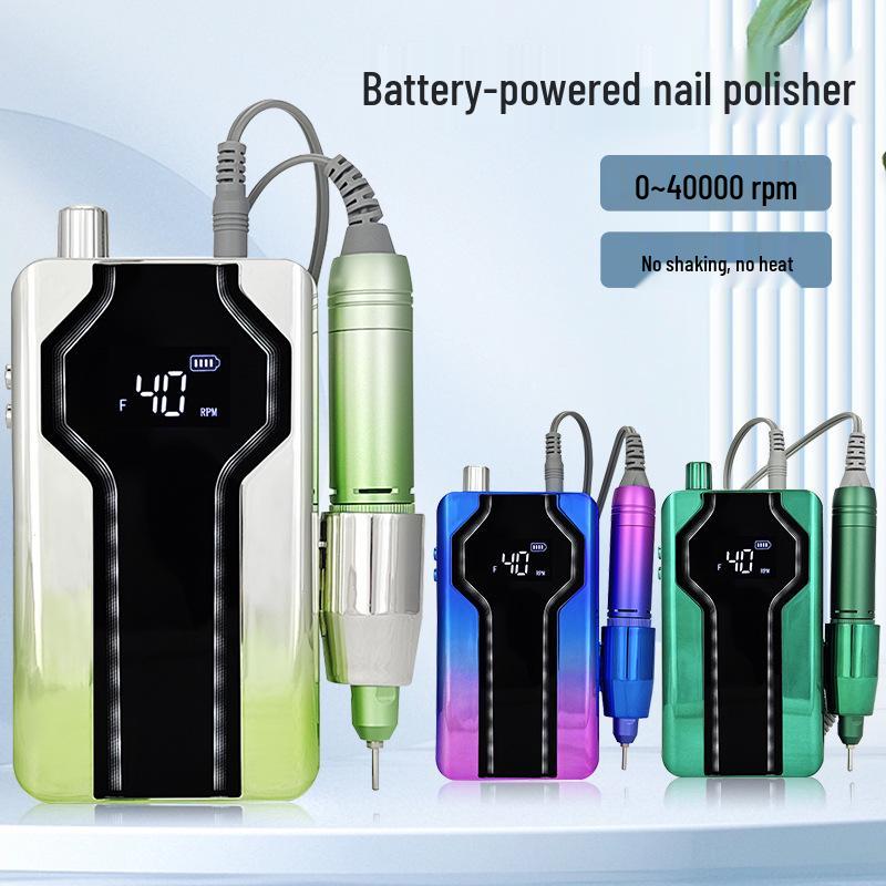 Cross-Border Rechargeable Gradient Nail Drill, 40,000 RPM Portable Nail Grinder & Remover
Cross-Border Rechargeable Gradient Nail Drill, 40,000 RPM Portable Nail Grinder & Remover