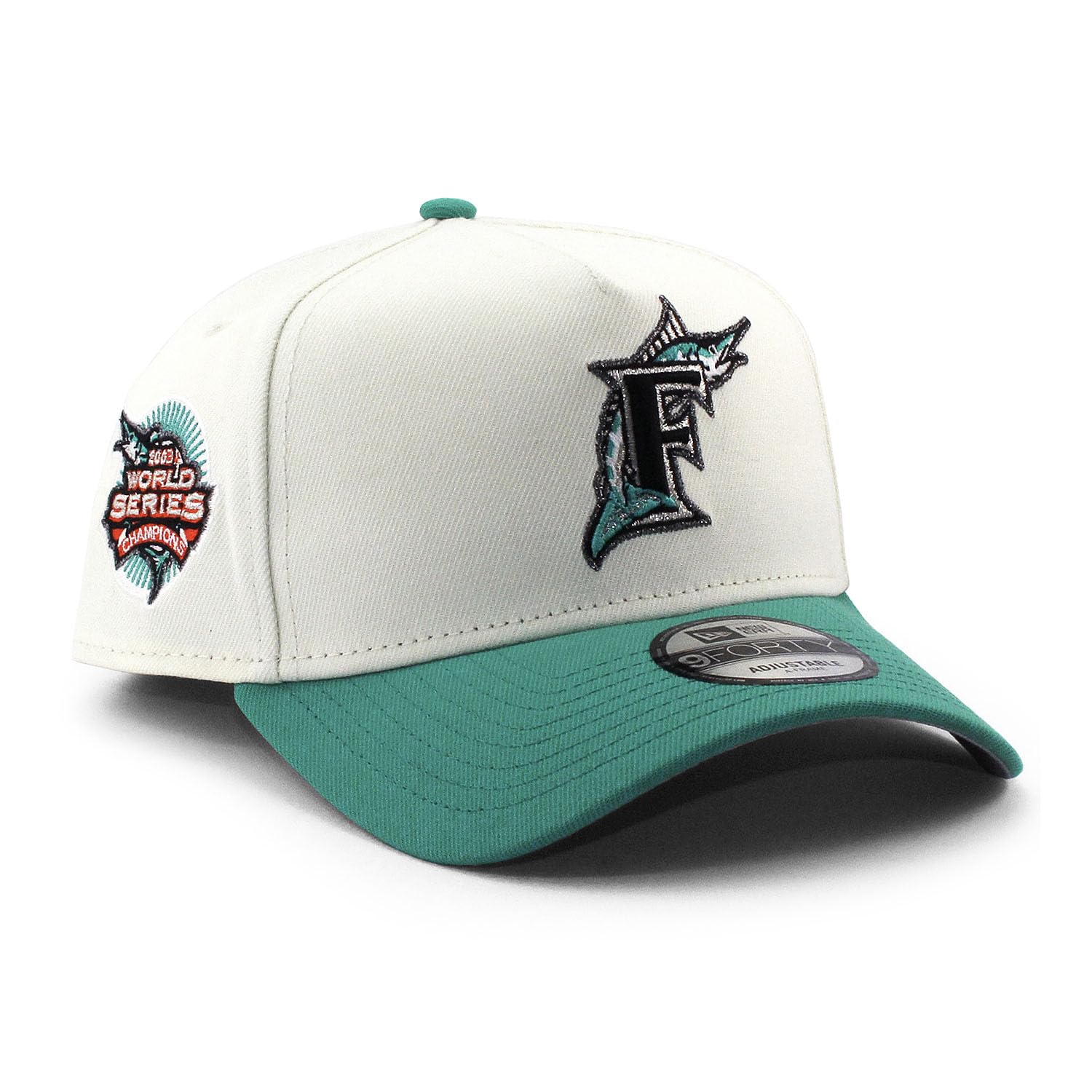 New Era 9FORTY Snapback Florida Marlins 2003 World Series Grey UV Snapback EU Side Cap, A-Frame Cap, Cream, 940AF, Exclusive, Patch. вершковий
New Era 9FORTY Snapback Florida Marlins 2003 World Series Grey UV Snapback EU Side Cap, A-Frame Cap, Cream, 940AF, Exclusive, Patch. вершковий