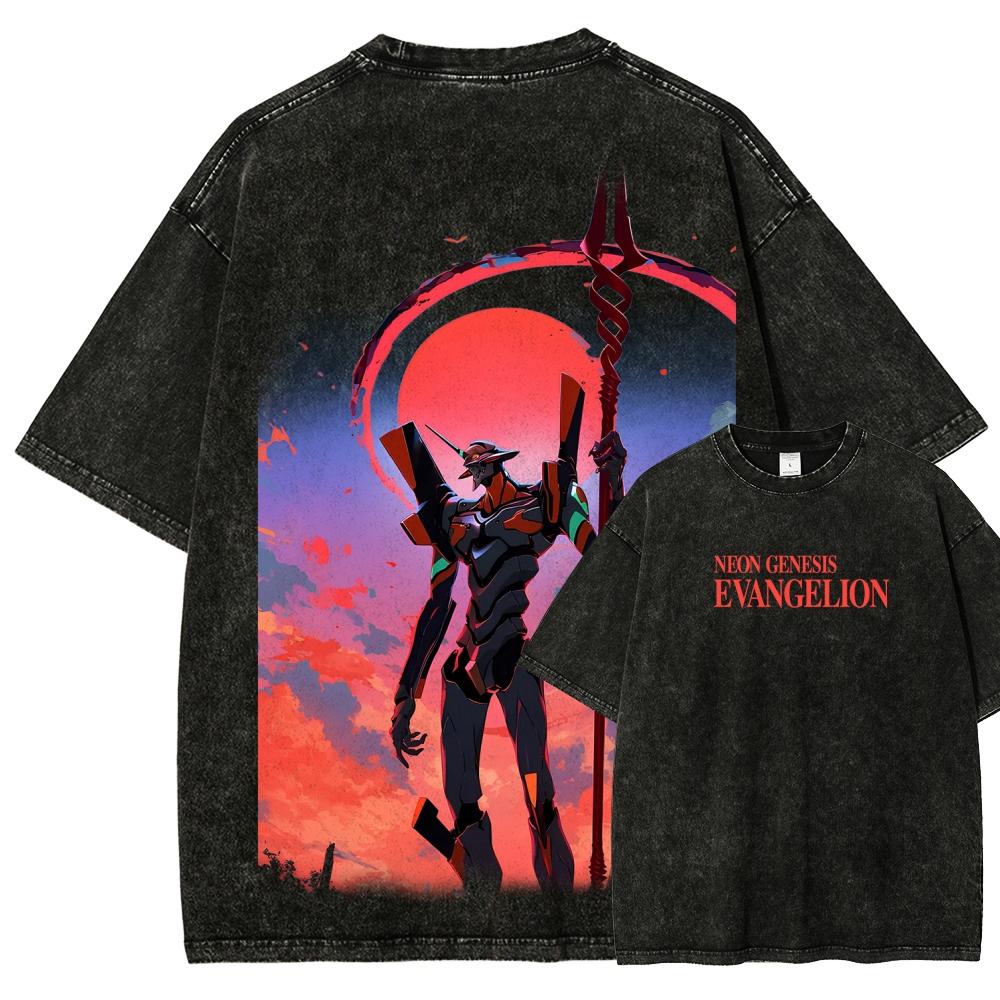 Neon Genesis Evangelion Anime Lover Washed T-shirt Year round clothing high quality personality Clothes Plus Size Unisex New Model Couples tee XXXL
Neon Genesis Evangelion Anime Lover Washed T-shirt Year round clothing high quality personality Clothes Plus Size Unisex New Model Couples tee XXXL