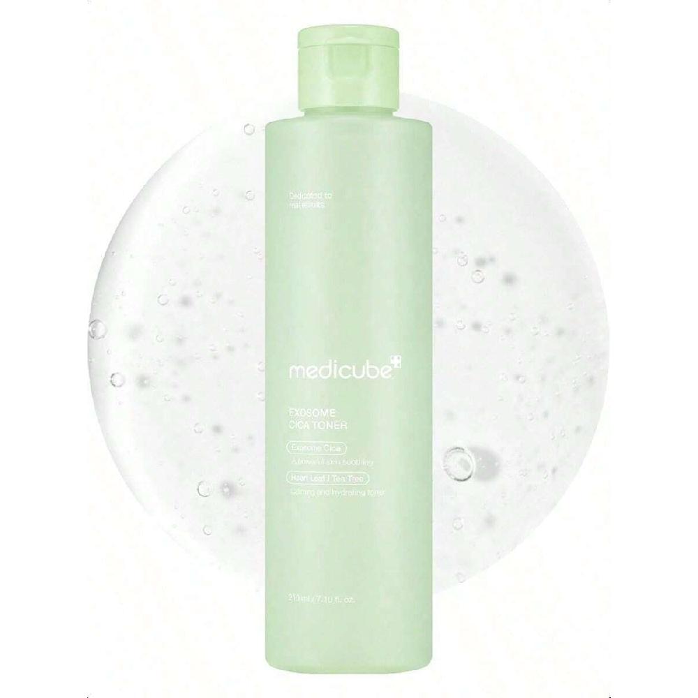 Medicube Exosome Cica Toner 210ml | Daily Soothing Toner With Exosome Cica, Heartleaf, Tea Tree, 12 Kinds Of Cica | Low Irritation, Sebum Care
Medicube Exosome Cica Toner 210ml | Daily Soothing Toner With Exosome Cica, Heartleaf, Tea Tree, 12 Kinds Of Cica | Low Irritation, Sebum Care