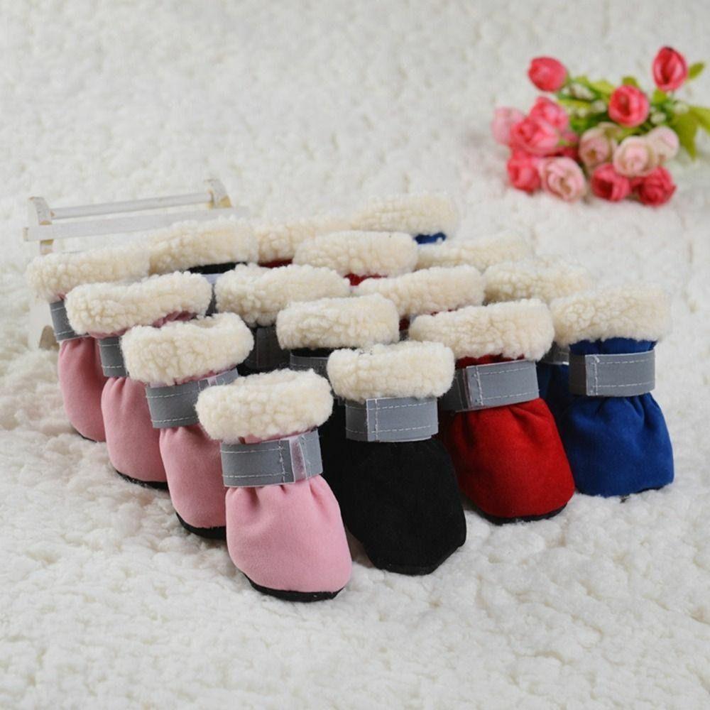 Маленькие собаки водонепроницаемые моющиеся многоразовые зимние сапоги для ухода за лапами домашних животных обувь для домашних животных обувь для собак товары для животных