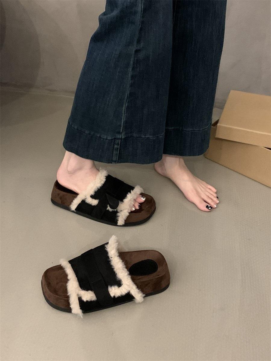 пушистые хлопковые туфли на толстой подошве пушистые тапочки женская обувь 2024 новая осенне-зимняя черная пушистая обувь 40
пушистые хлопковые туфли на толстой подошве пушистые тапочки женская обувь 2024 новая осенне-зимняя черная пушистая обувь 40