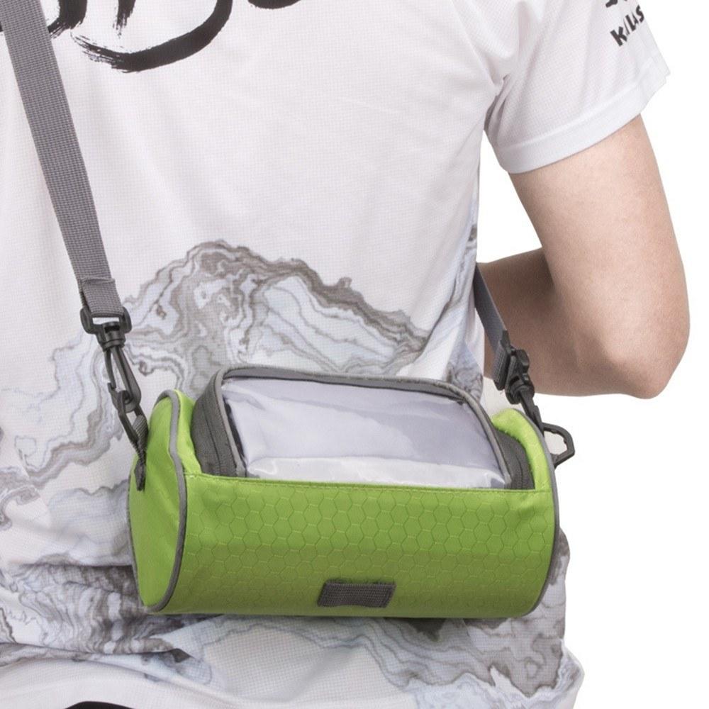 Bike Handlebar Bag Bike Bucket Bag with Touch Screen Waterproof Bicycle Front Storage Bag Large Capacity Cycling Front Pack Green
Bike Handlebar Bag Bike Bucket Bag with Touch Screen Waterproof Bicycle Front Storage Bag Large Capacity Cycling Front Pack Green