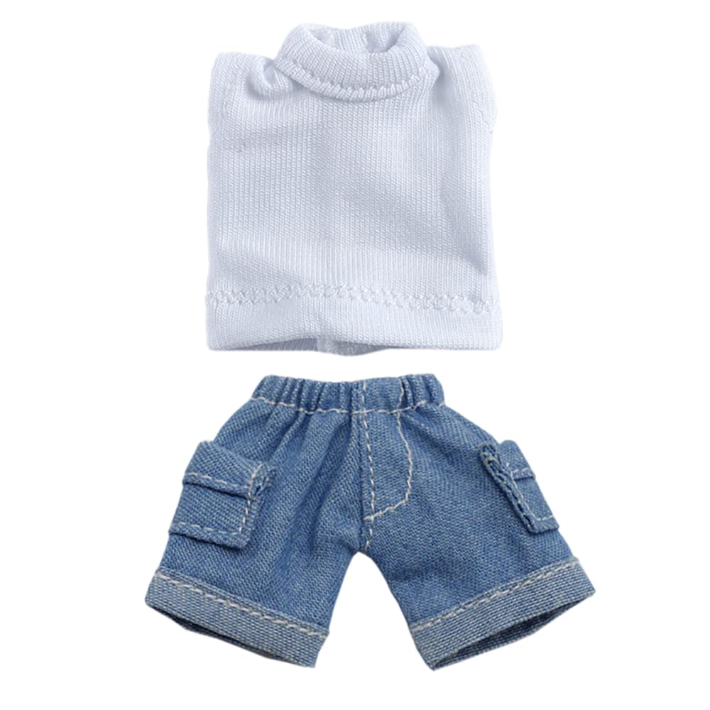 niannyyhouse OB11 Size Obitsu Doll 11cm Body Cowboy Shorts Long Vest Pocket Cargo Pants Doll Clothes 112 BJD Doll Clothes (long, blue)
niannyyhouse OB11 Size Obitsu Doll 11cm Body Cowboy Shorts Long Vest Pocket Cargo Pants Doll Clothes 112 BJD Doll Clothes (long, blue)
