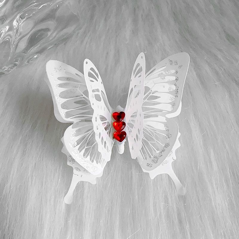 Minimalist Dark Butterfly Ring Adjustable Vintage Niche Design Cool Girl Ins Style Trendy Accessories Heart Red Diamond White B
Minimalist Dark Butterfly Ring Adjustable Vintage Niche Design Cool Girl Ins Style Trendy Accessories Heart Red Diamond White B