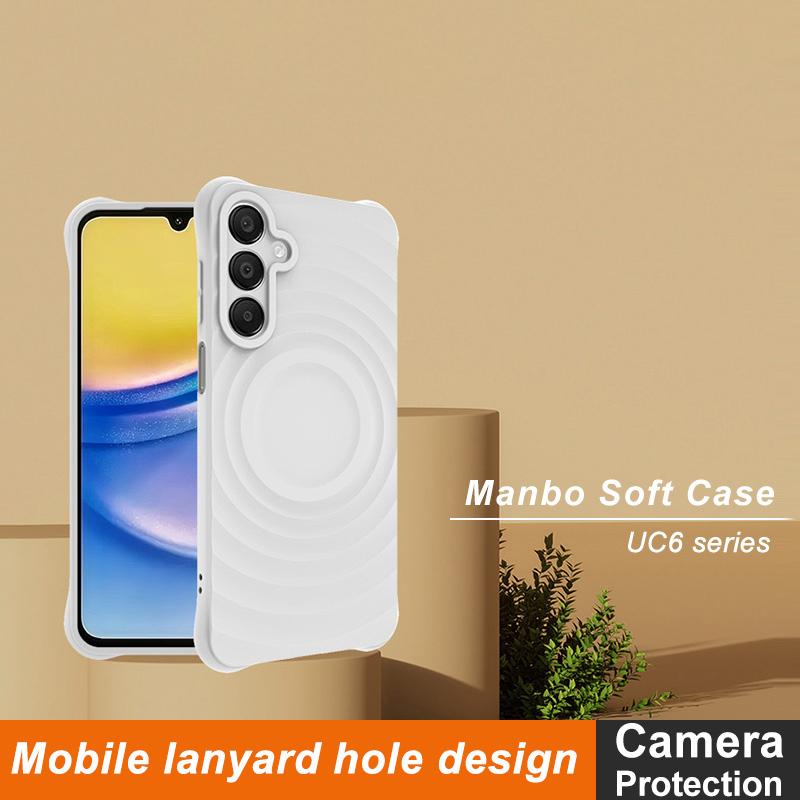 IMAK UC-6 Series for Samsung Galaxy A16 Case Water Drop Texture Anti-Skid Matte TPU Cover Matte White
IMAK UC-6 Series for Samsung Galaxy A16 Case Water Drop Texture Anti-Skid Matte TPU Cover Matte White