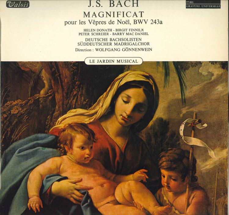 LP Record WOLFGANG GONNENWEIN, DEUTSCHE BACHS - Bach Magnificat Pour Les Veres De N 77001 VALOIS France Classical Used
LP Record WOLFGANG GONNENWEIN, DEUTSCHE BACHS - Bach Magnificat Pour Les Veres De N 77001 VALOIS France Classical Used