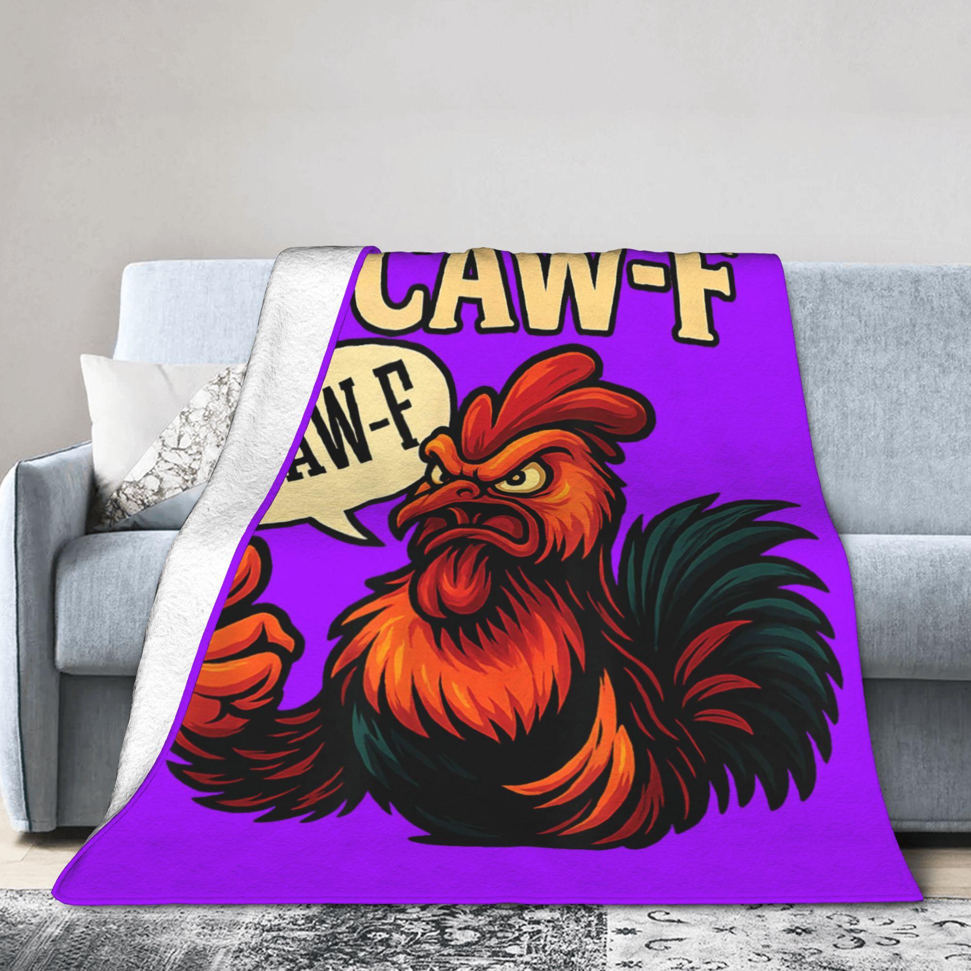 Funny F-Caw-F Chicken FCAWF Chicken Blanket Super Warm Fashion Plush Bedding Throws For Girls Boys Bedroom Bedspread Bed Cover 80x120cm
Funny F-Caw-F Chicken FCAWF Chicken Blanket Super Warm Fashion Plush Bedding Throws For Girls Boys Bedroom Bedspread Bed Cover 80x120cm