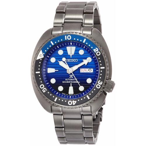 Seiko Watch Prospex Mechanical Watch, Save the Ocean Special Edition, Blue Dial, Hardlex, SBDY027, Men s, Black
Seiko Watch Prospex Mechanical Watch, Save the Ocean Special Edition, Blue Dial, Hardlex, SBDY027, Men s, Black