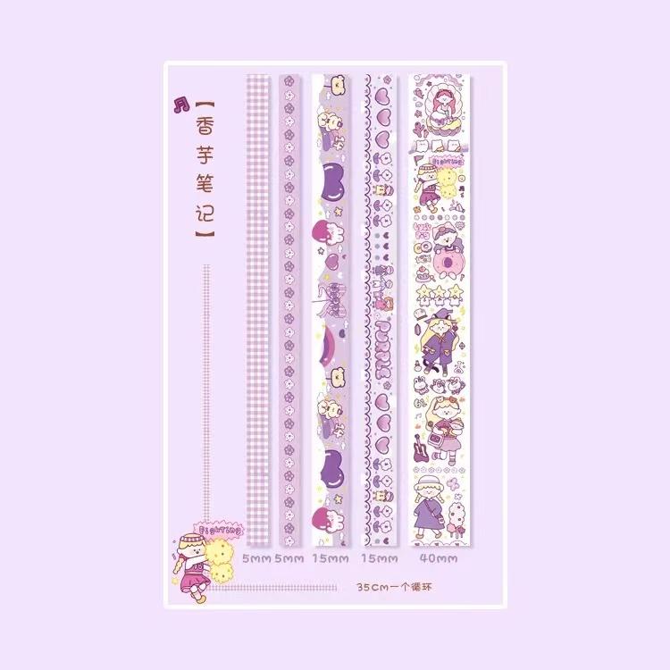 Talking Leisure Set Qiqi Cute Girl Heart and Hand Series Sticker Tape Cartoon Character Hand Painted Daily Material Decoration
Talking Leisure Set Qiqi Cute Girl Heart and Hand Series Sticker Tape Cartoon Character Hand Painted Daily Material Decoration