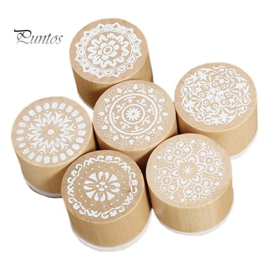 6 шт. ретро винтажный цветочный узор круглый деревянный штамп для скрапбукинга
6 шт. ретро винтажный цветочный узор круглый деревянный штамп для скрапбукинга