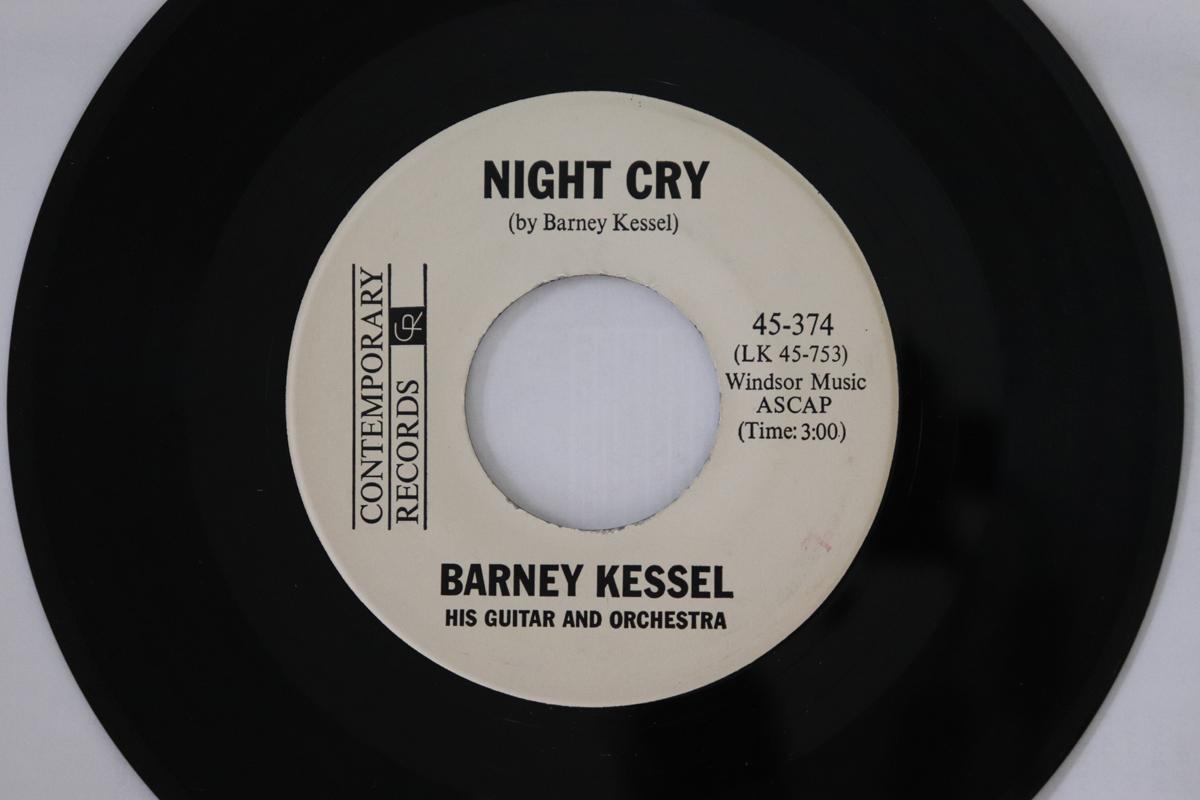 7inch Record BARNEY KESSEL Night Cry Autumn Leaves 45374PROMO CONTEMPORARY 1961 US Jazz Used
7inch Record BARNEY KESSEL Night Cry Autumn Leaves 45374PROMO CONTEMPORARY 1961 US Jazz Used