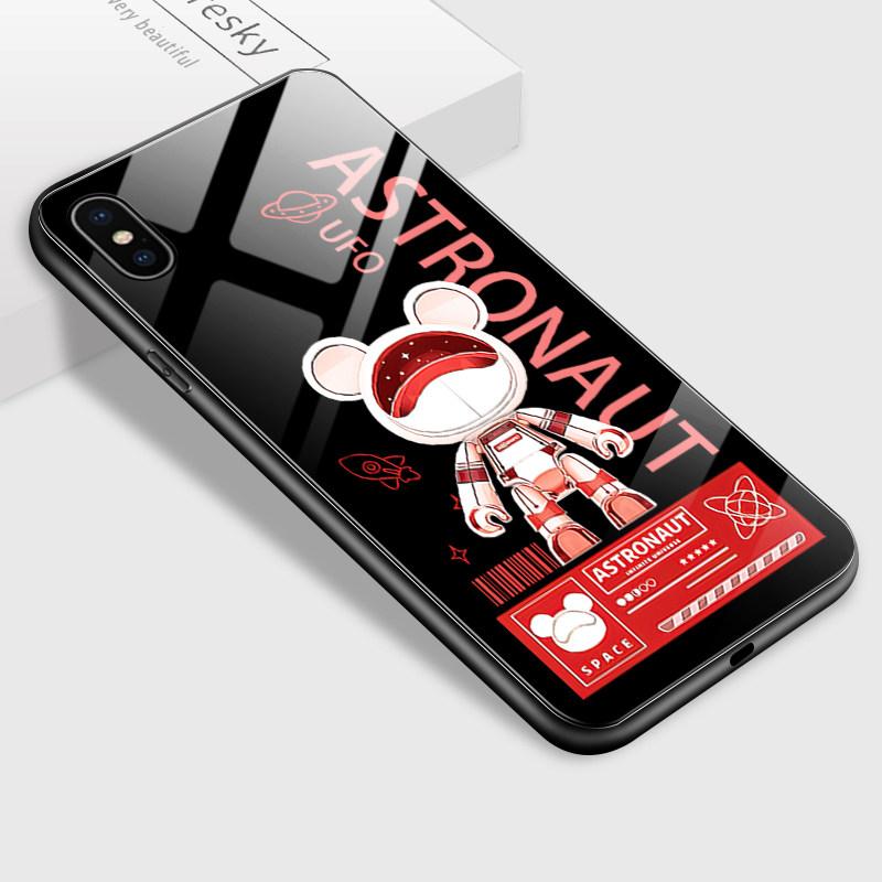 Роскошный чехол для телефона из закаленного стекла с медведем для iPhone Samsung Galaxy Infinix, ТПУ с мягким краем, модные противоударные чехлы iPhone 11 Pro Max
Роскошный чехол для телефона из закаленного стекла с медведем для iPhone Samsung Galaxy Infinix, ТПУ с мягким краем, модные противоударные чехлы iPhone 11 Pro Max