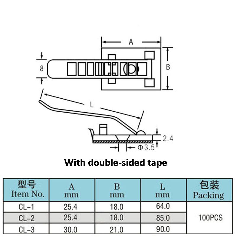 10Pcs Self Adhesive Cable Clips Tie Mount Wire Clamp Line Tie Fixed Adjustable Fasten Organizer Holder
10Pcs Self Adhesive Cable Clips Tie Mount Wire Clamp Line Tie Fixed Adjustable Fasten Organizer Holder