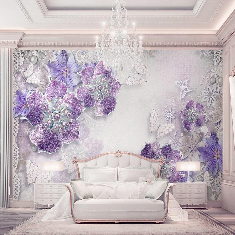 High Quality Custom 3D Stereoscopic Purple Flowers Bedroom Wallpaper Designs TV Backdrop Wall Mural Modern Home Decor Wall Paper 200 cm(W) x 140 cm(H)
High Quality Custom 3D Stereoscopic Purple Flowers Bedroom Wallpaper Designs TV Backdrop Wall Mural Modern Home Decor Wall Paper 200 cm(W) x 140 cm(H)