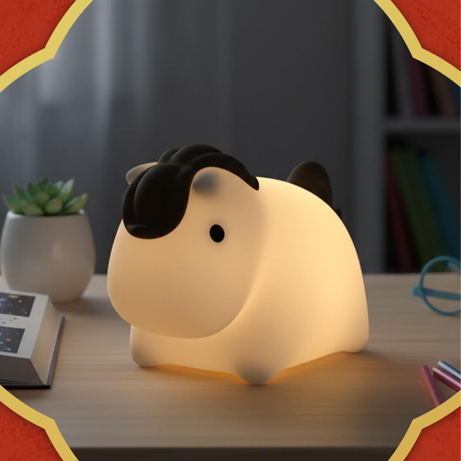 Animal Night Lights Horse-shaped Dimmable Touch Control Rechargeable Nightlight for Kids for Bedside Kitchens Bedrooms Nursery CN
Animal Night Lights Horse-shaped Dimmable Touch Control Rechargeable Nightlight for Kids for Bedside Kitchens Bedrooms Nursery CN