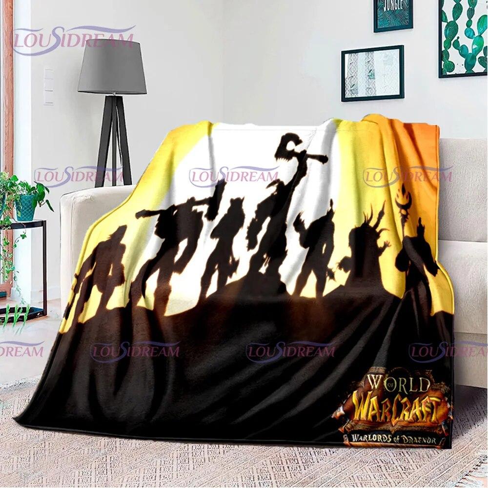 Фланелевое одеяло с рисунком игры World of Warcraft, мягкое плюшевое домашнее одеяло для кровати, дивана, фланелевое одеяло, зимнее теплое покрывало, простыни 
Фланелевое одеяло с рисунком игры World of Warcraft, мягкое плюшевое домашнее одеяло для кровати, дивана, фланелевое одеяло, зимнее теплое покрывало, простыни