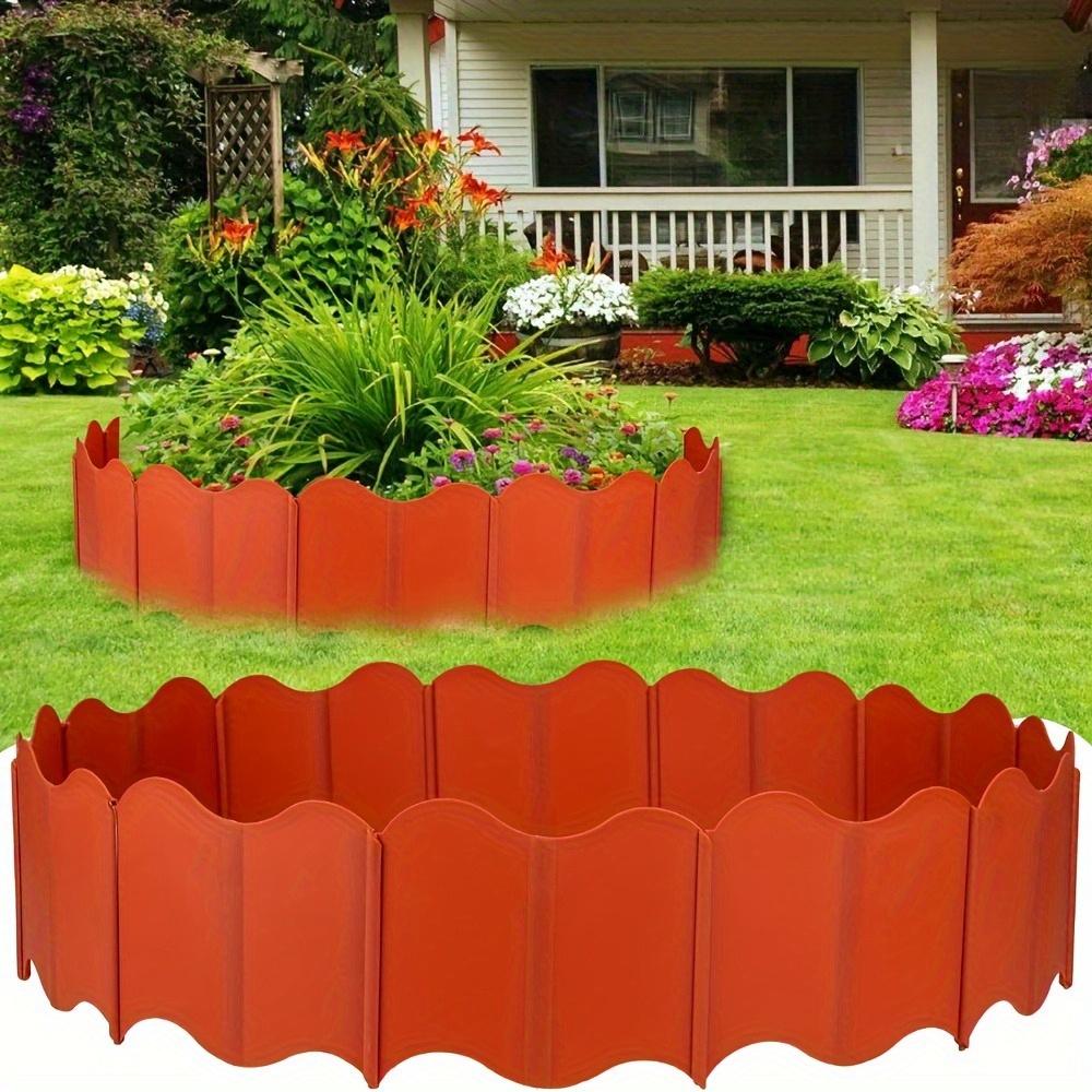 20 шт. Пластиковые садовые бордюры - Легкая сборка, декоративный набор для ограждения, для газона, клумб, дворов, дорожек - Наружный садовый декор
20 шт. Пластиковые садовые бордюры - Легкая сборка, декоративный набор для ограждения, для газона, клумб, дворов, дорожек - Наружный садовый декор