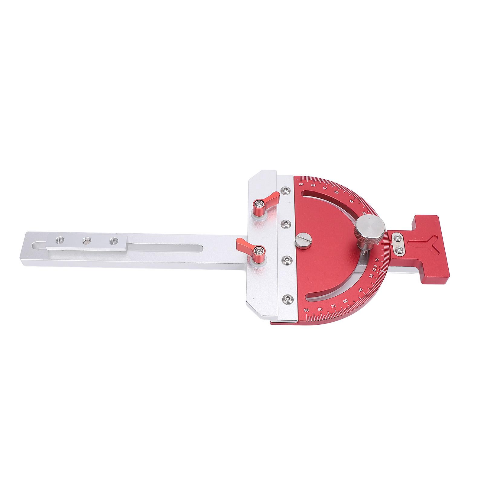 Table Saw Miter Gauge Aluminium Alloy Adjustable Multiple Angles Woodworking Miter Gauge
Table Saw Miter Gauge Aluminium Alloy Adjustable Multiple Angles Woodworking Miter Gauge