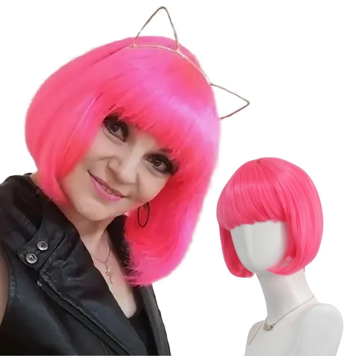 Розово-красный короткий прямой волнистый парик с волнистой головой высокого качества, синтетический парик модного стиля, парик для женщин розы красного
Розово-красный короткий прямой волнистый парик с волнистой головой высокого качества, синтетический парик модного стиля, парик для женщин розы красного