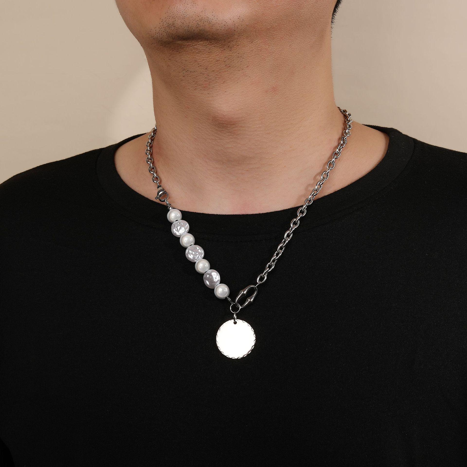 Niche Design Titanium Steel Minimalist Lace Pendant Necklace for Men and Women серебряный
Niche Design Titanium Steel Minimalist Lace Pendant Necklace for Men and Women серебряный